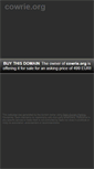 Mobile Screenshot of cowrie.org